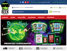 Tablet Screenshot of beek.com.br